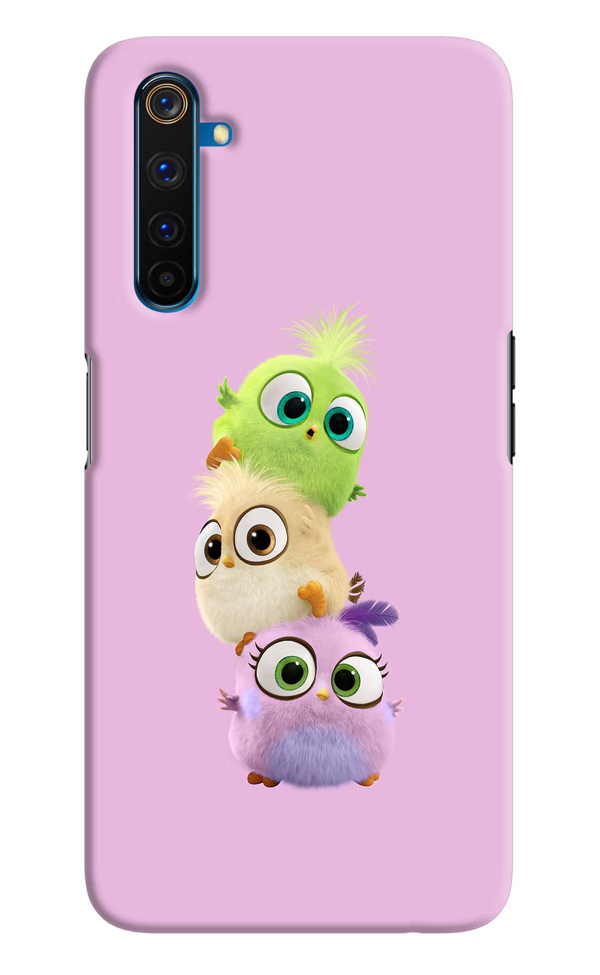 Cute Little Birds Realme 6 Pro Hard Case Back Cover by Casekaro