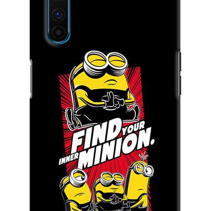 Find your inner Minion Realme 6 Pro Hard Case Back Cover by Casekaro