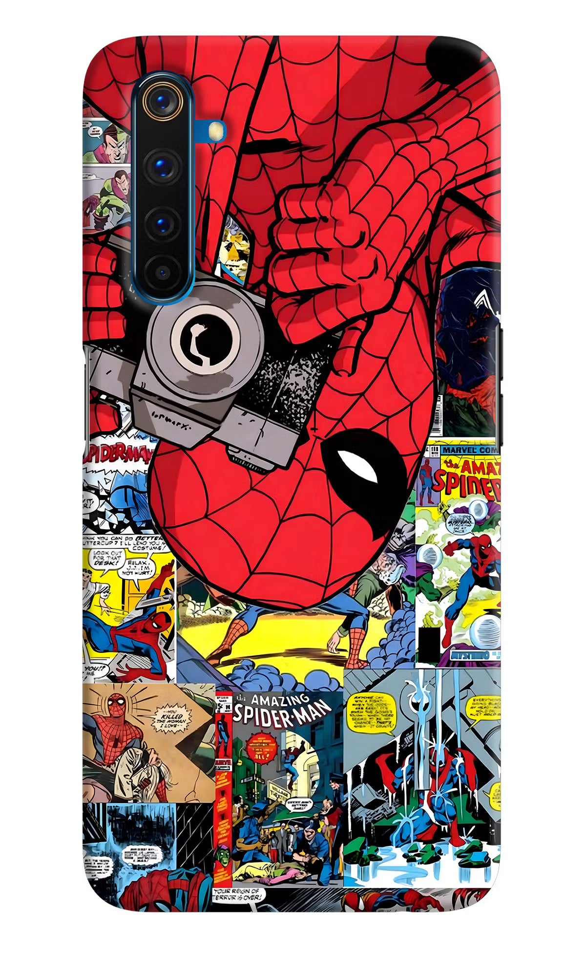 Spider Man Realme 6 Pro Hard Case Back Cover by Casekaro