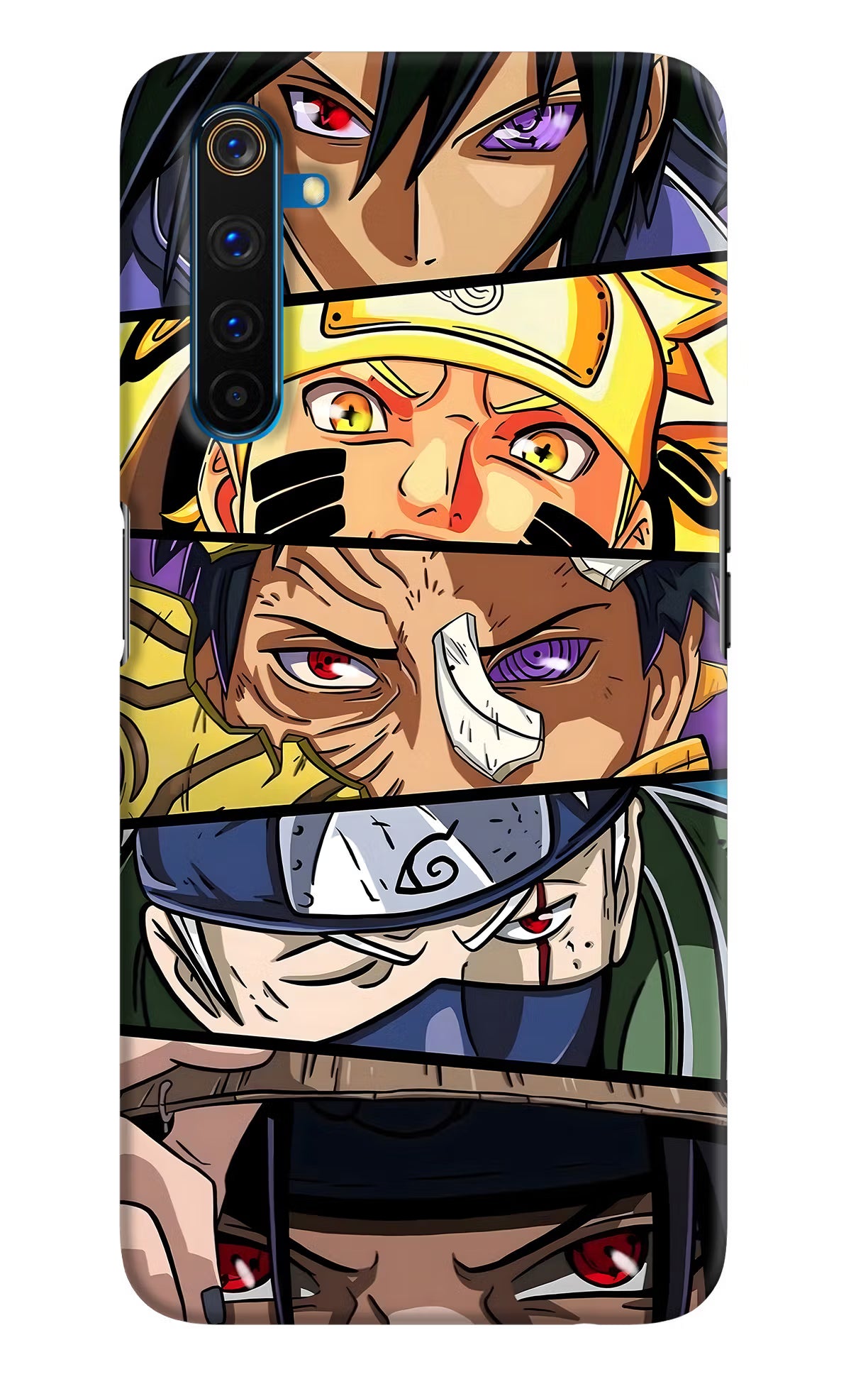 Naruto Character Realme 6 Pro Hard Case Back Cover by Casekaro