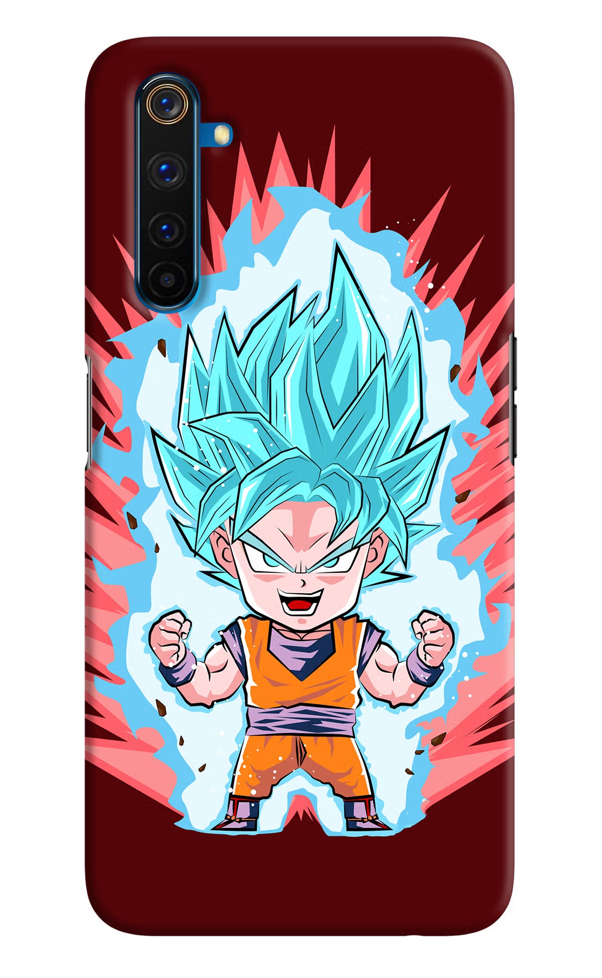 Goku Little Realme 6 Pro Hard Case Back Cover by Casekaro