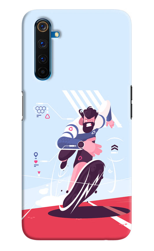 Run Pro Realme 6 Pro Hard Case Back Cover by Casekaro