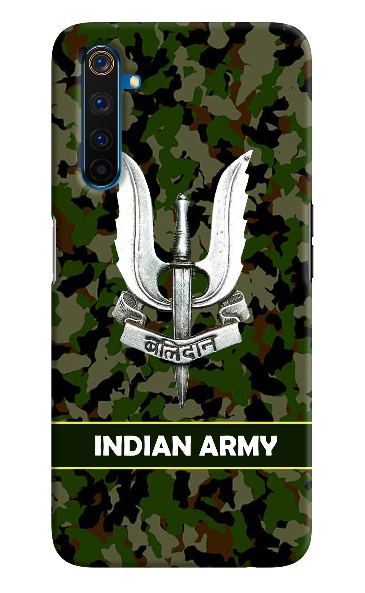 Balidan Indian Logo Realme 6 Pro Hard Case Back Cover by Casekaro