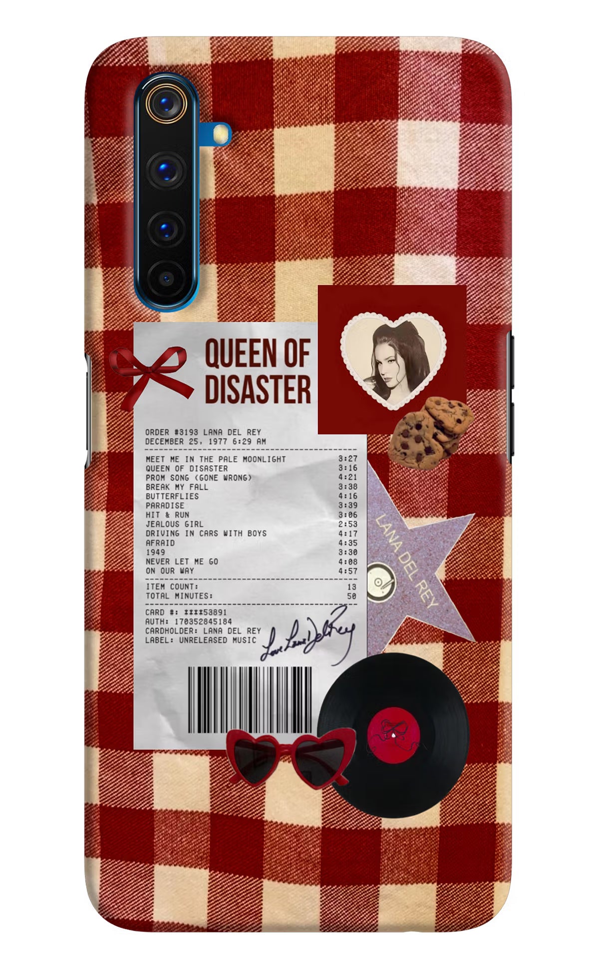 Queen of Disaster Realme 6 Pro Hard Case Back Cover by Casekaro