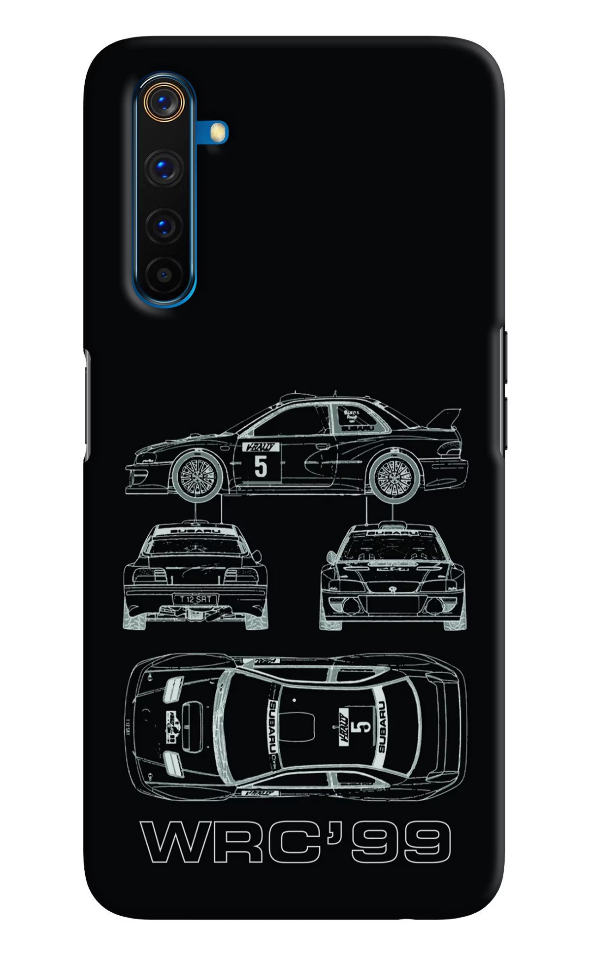WRC'99 Realme 6 Pro Hard Case Back Cover by Casekaro