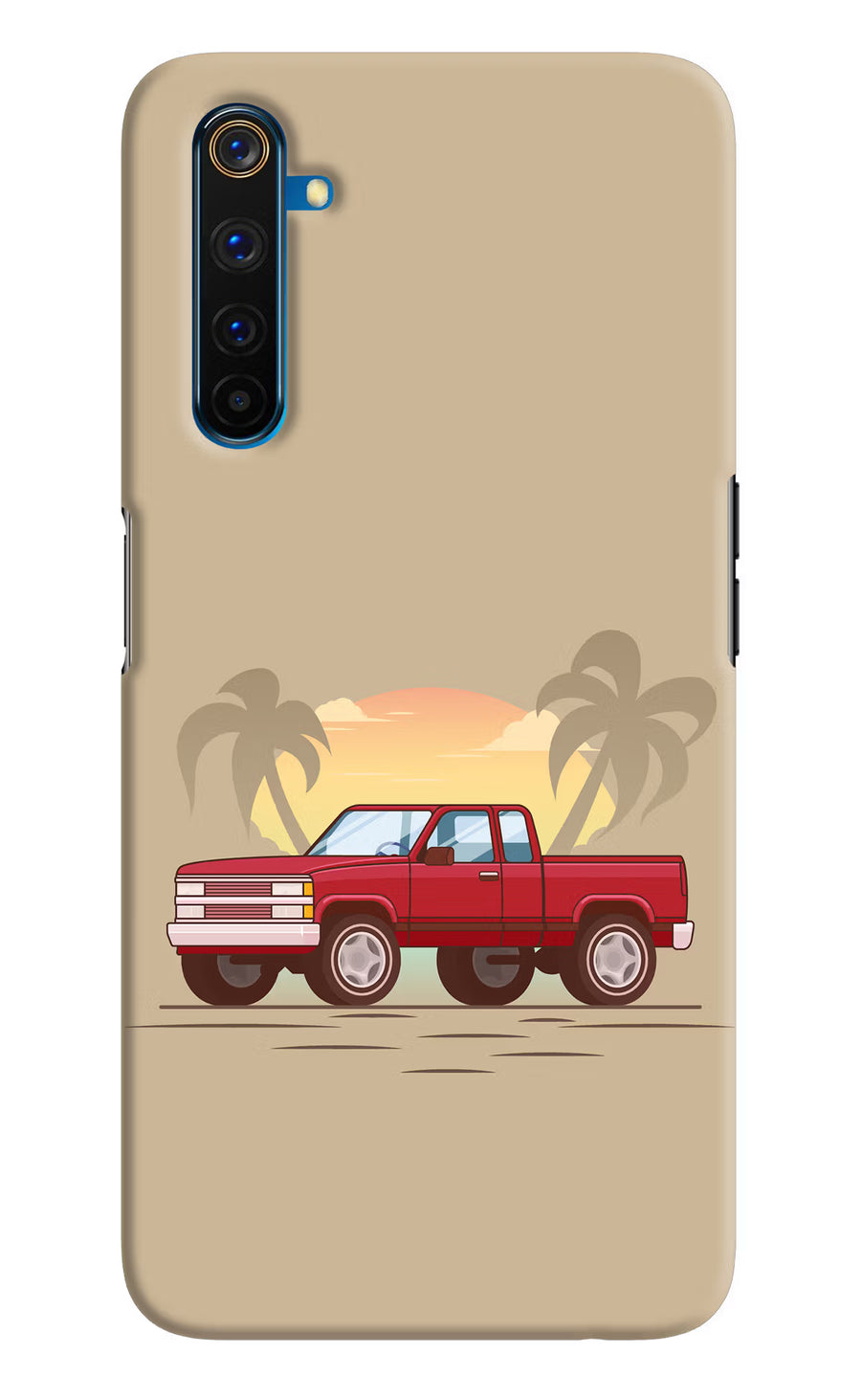 Desert Classic Drive Realme 6 Pro Back Cover, Hard case