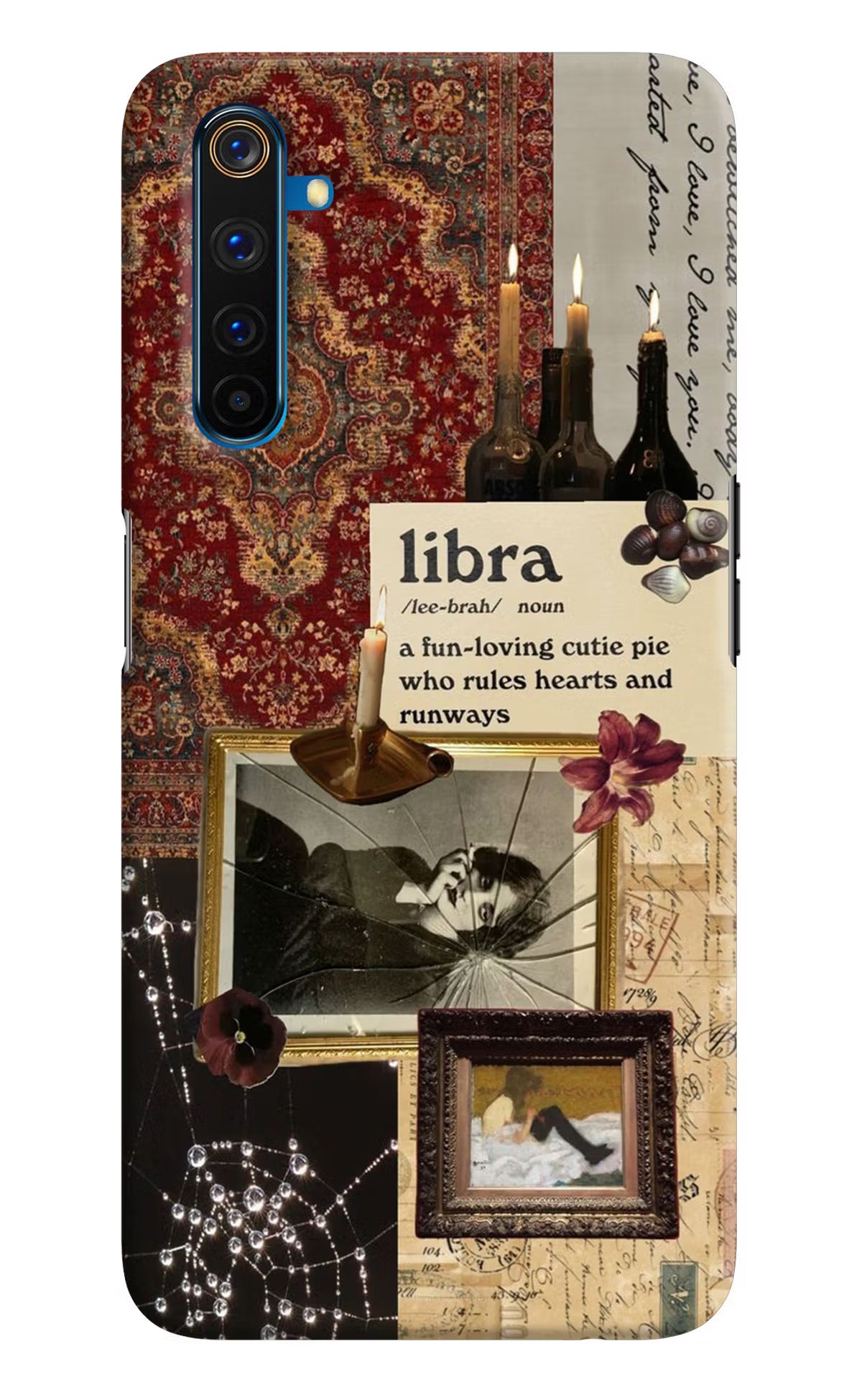 Libra Zodiac Realme 6 Pro Hard Case Back Cover by Casekaro