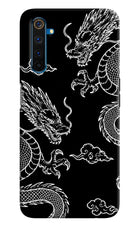 Twin Dragons Realme 6 Pro Hard Case Back Cover by Casekaro
