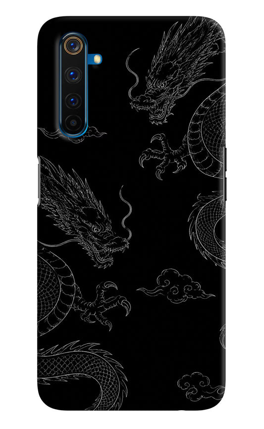 Twin Dragons Realme 6 Pro Hard Case Back Cover by Casekaro
