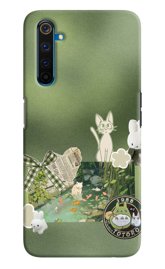Aesthetic anime Realme 6 Pro Back Cover