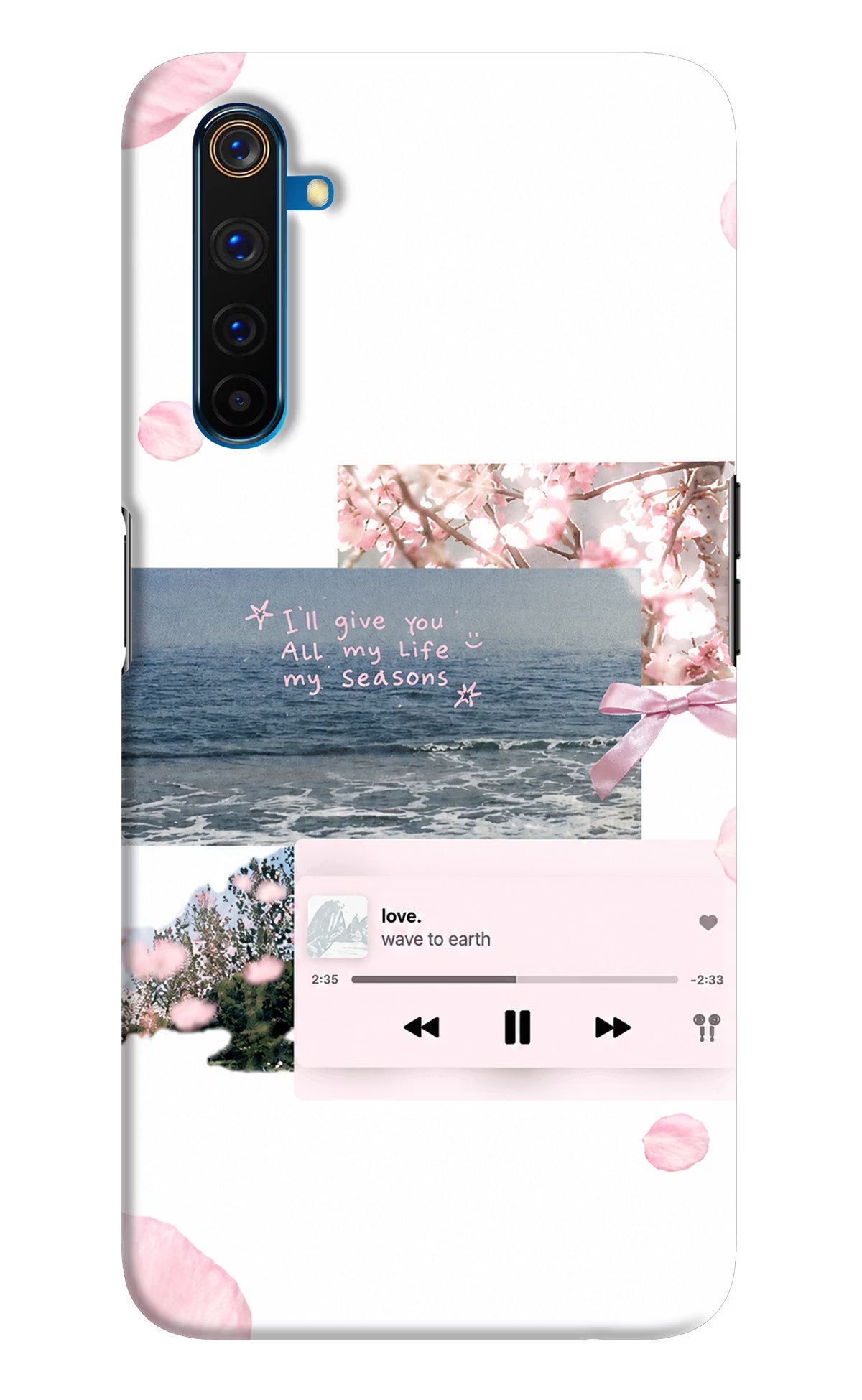 Wave to earth Realme 6 Pro Back Cover