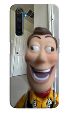 Side Eye Woody Realme 6 Pro Hard Case Back Cover by Casekaro