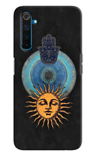 Divine Sun Realme 6 Pro Hard Case Back Cover by Casekaro