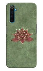 Lotus Grace Realme 6 Pro Hard Case Back Cover by Casekaro