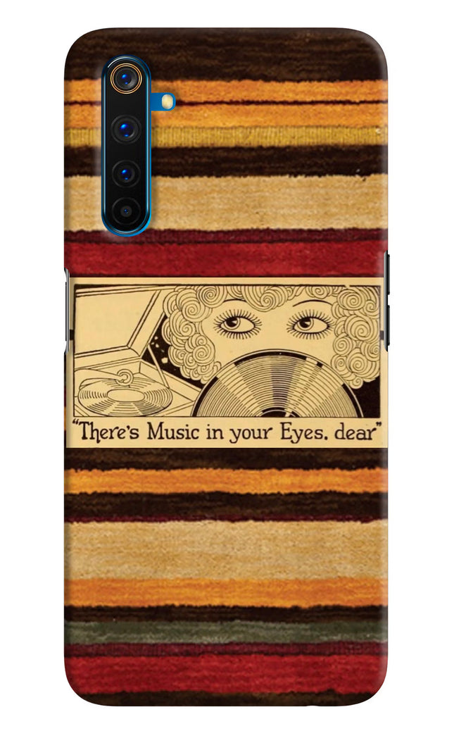Vinyl Stripes Realme 6 Pro Hard Case Back Cover by Casekaro