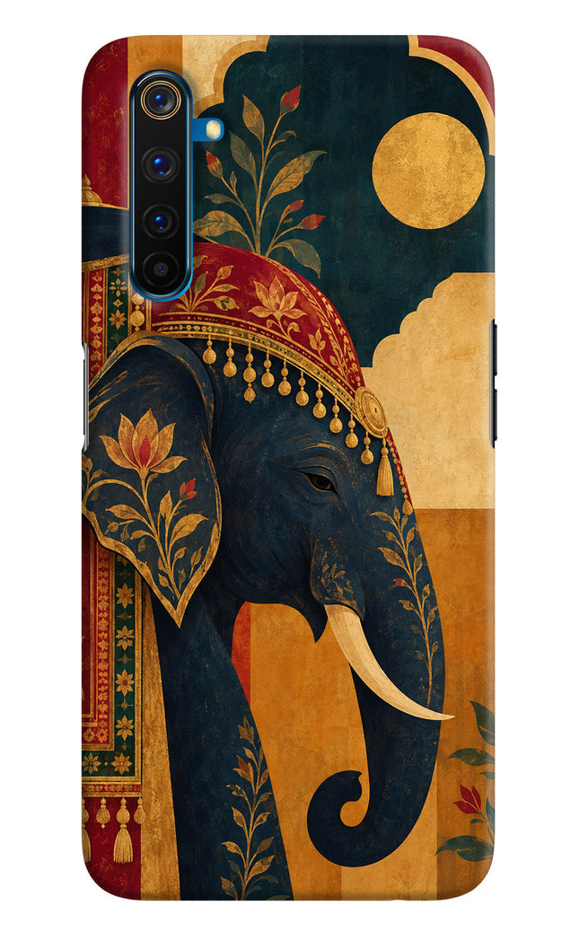 Royal Elephant Realme 6 Pro Hard Case Back Cover by Casekaro