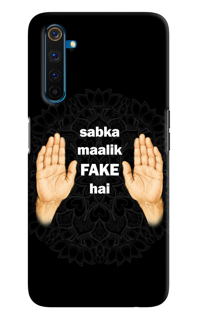 Sabka Malik Fake Realme 6 Pro Hard Case Back Cover by Casekaro