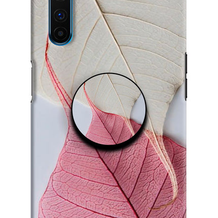 White Pink Leaf Realme 6 Pro Pop Case by Casekaro