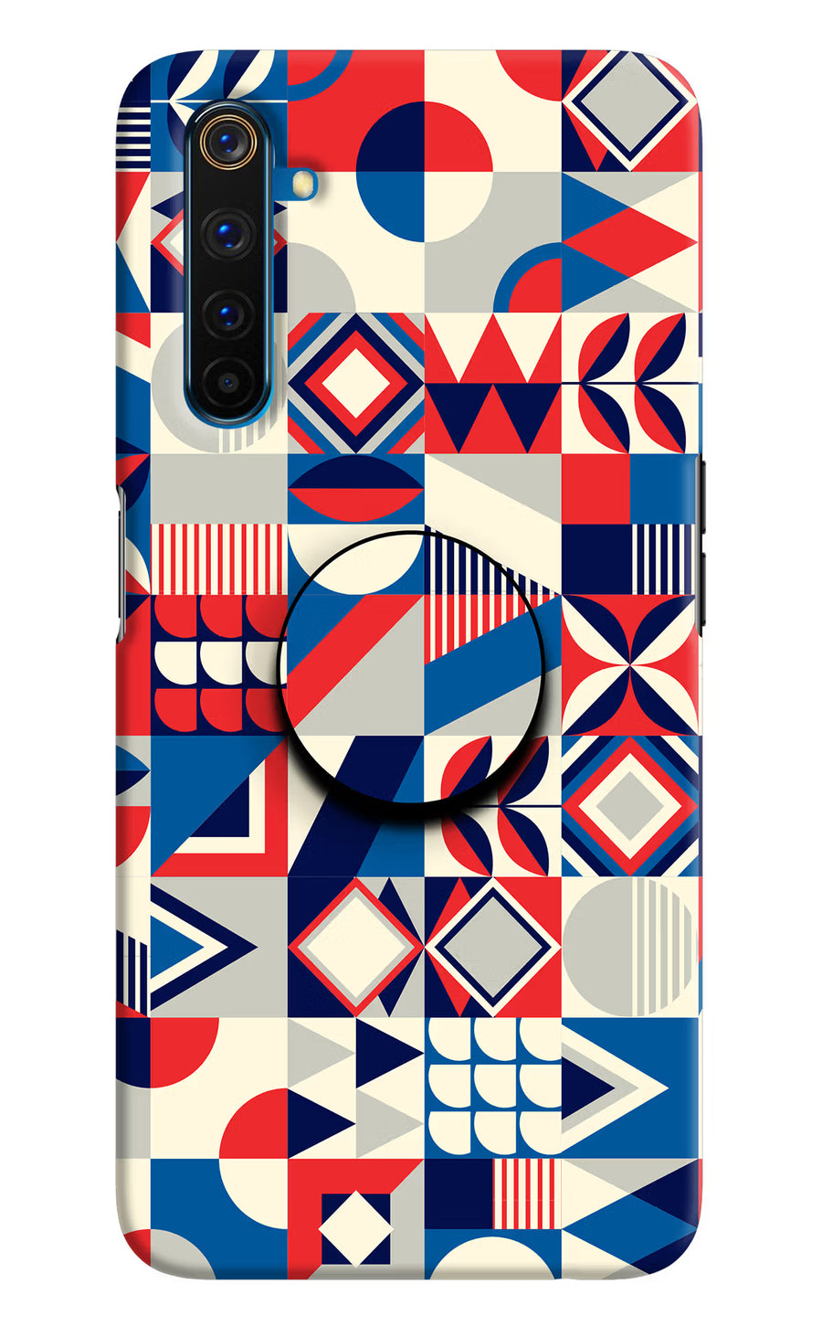 Colorful Pattern Realme 6 Pro Pop Case, Hard case
