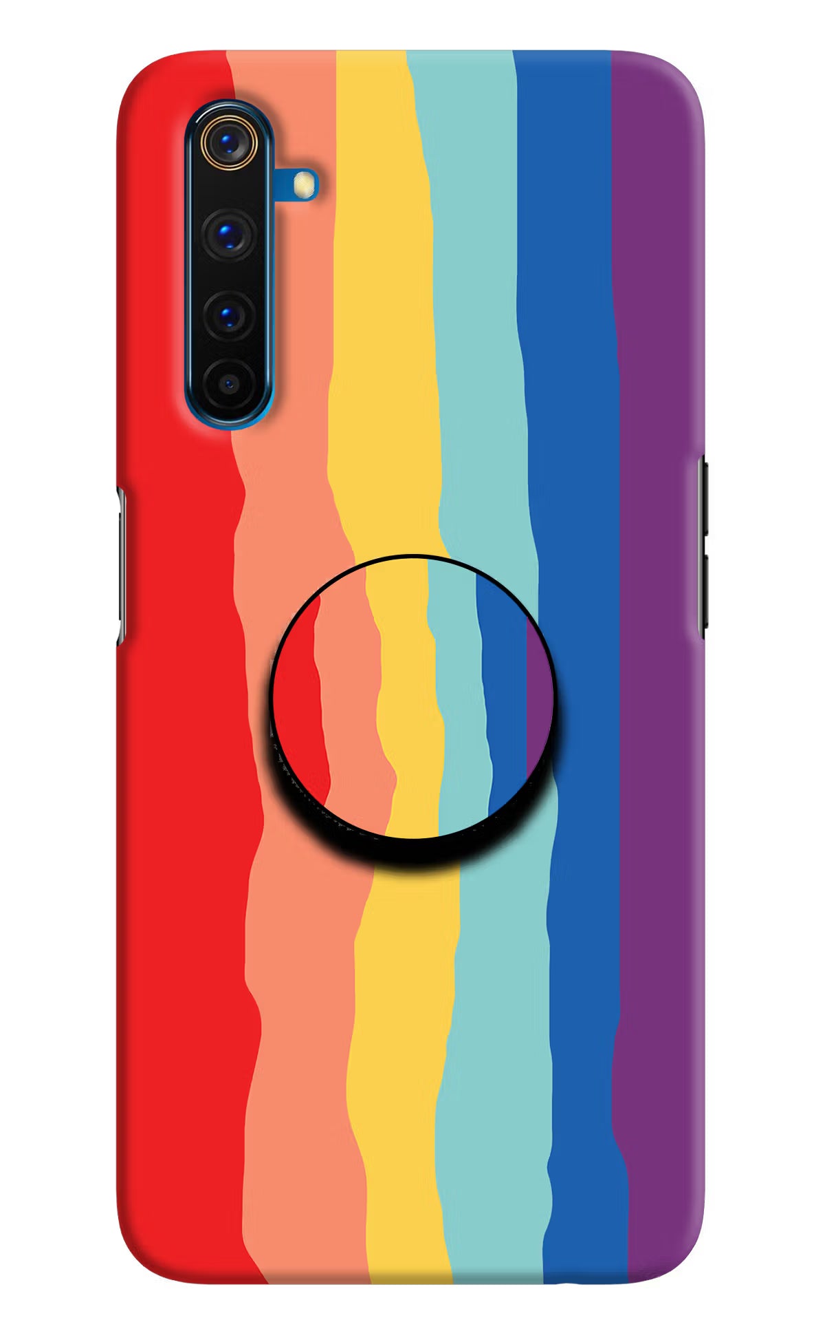 Rainbow Realme 6 Pro Pop Case by Casekaro
