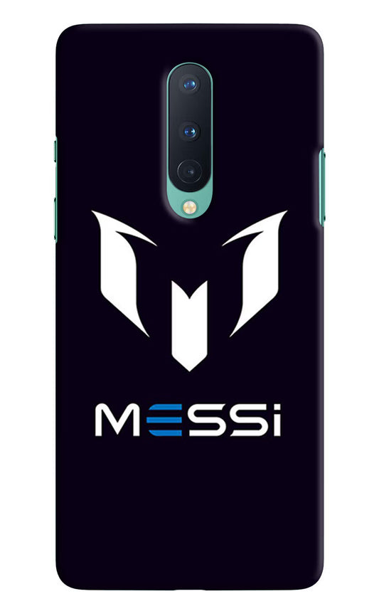 Messi Logo Oneplus 8 Hard Case Back Cover by Casekaro