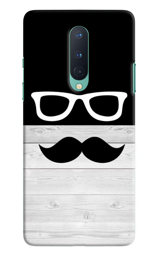 Mustache Oneplus 8 Hard Case Back Cover by Casekaro