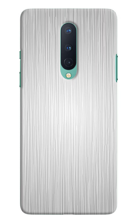 Wooden Grey Texture Oneplus 8 Hard Case Back Cover by Casekaro