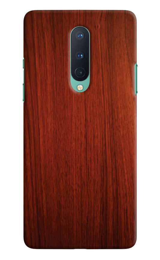 Wooden Plain Pattern Oneplus 8 Hard Case Back Cover by Casekaro