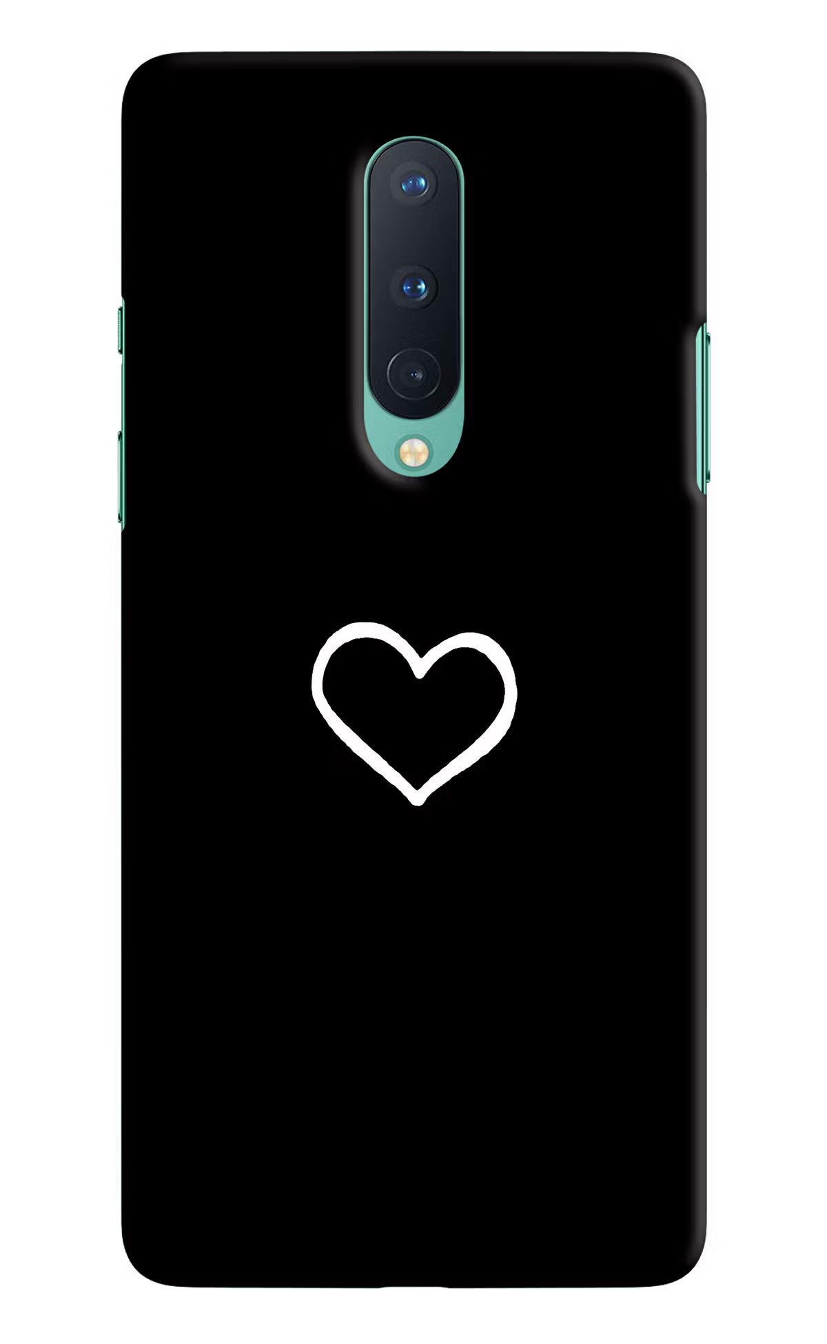 Heart Oneplus 8 Hard Case Back Cover by Casekaro