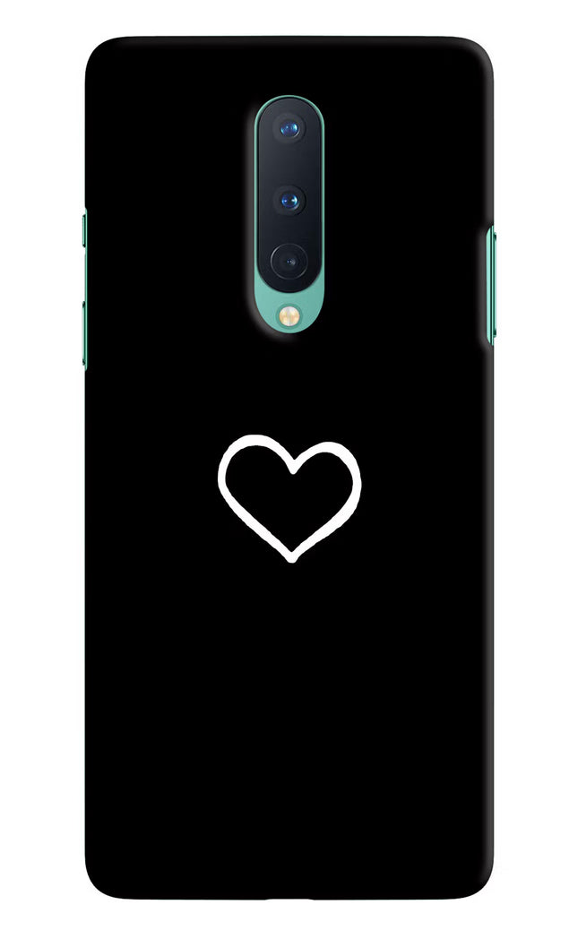 Heart Oneplus 8 Hard Case Back Cover by Casekaro