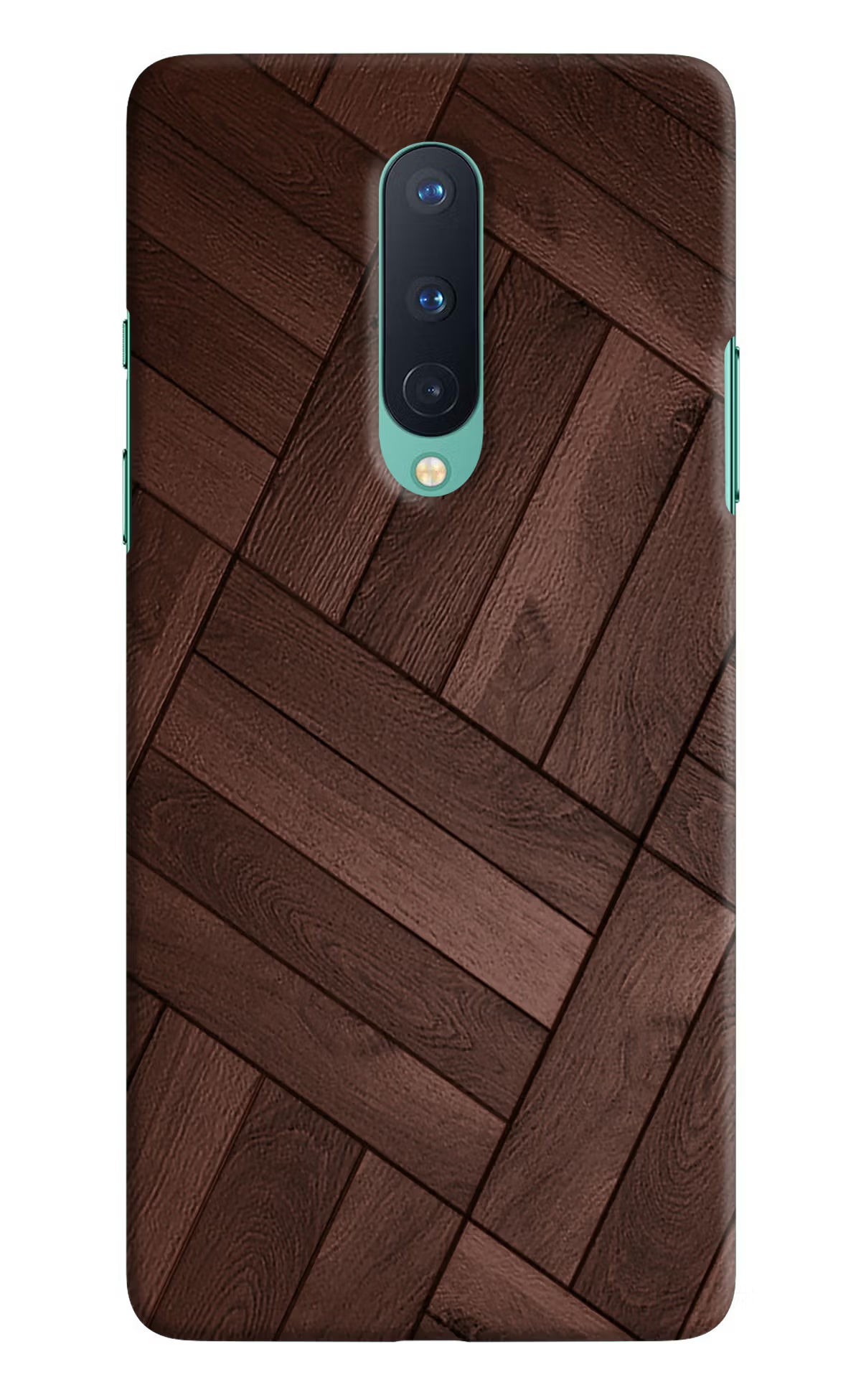 Wooden Texture Design Oneplus 8 Hard Case Back Cover by Casekaro