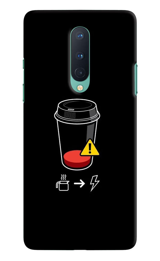 Coffee Oneplus 8 Hard Case Back Cover by Casekaro