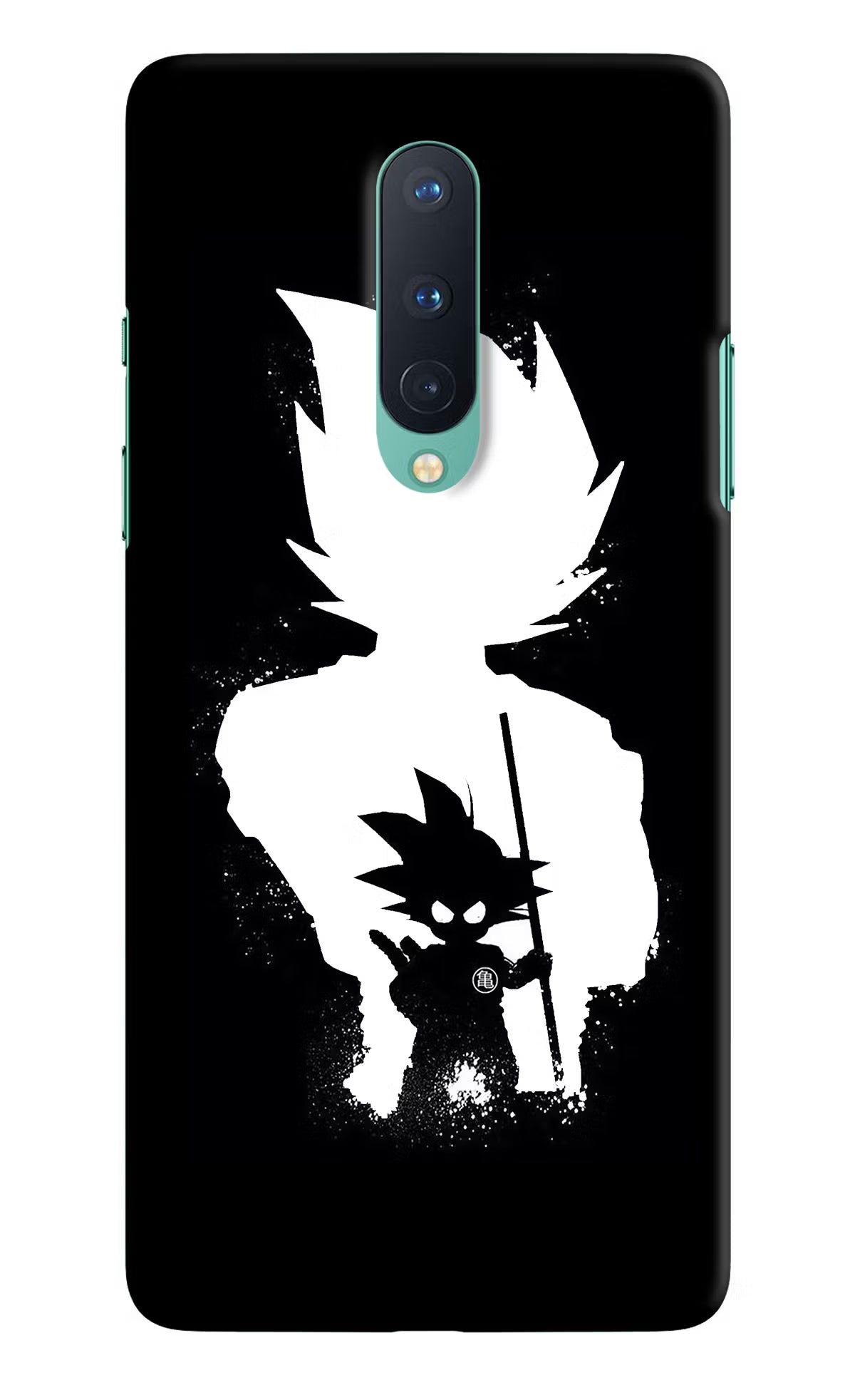 Goku Shadow Oneplus 8 Hard Case Back Cover by Casekaro