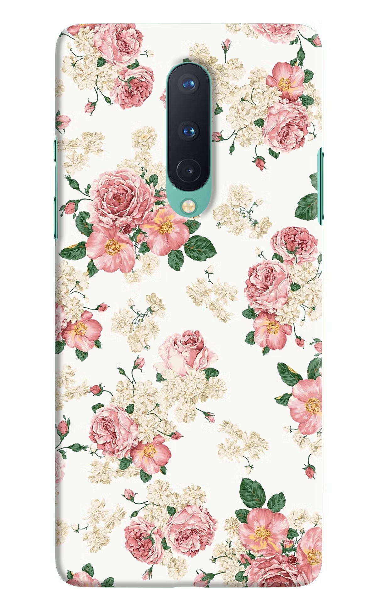 Flowers Oneplus 8 Hard Case Back Cover by Casekaro