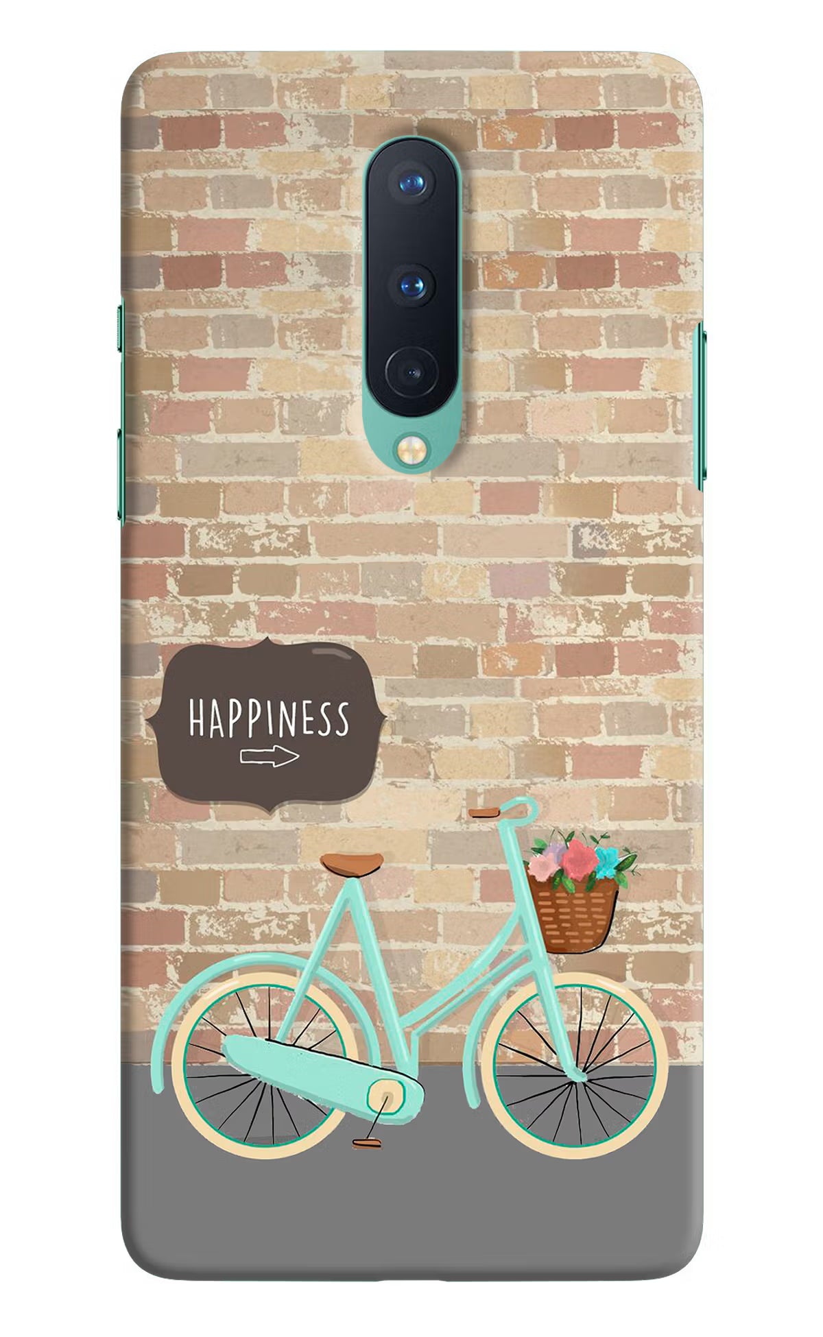 Happiness Artwork Oneplus 8 Hard Case Back Cover by Casekaro