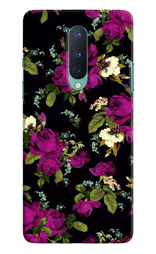 Flowers Oneplus 8 Hard Case Back Cover by Casekaro