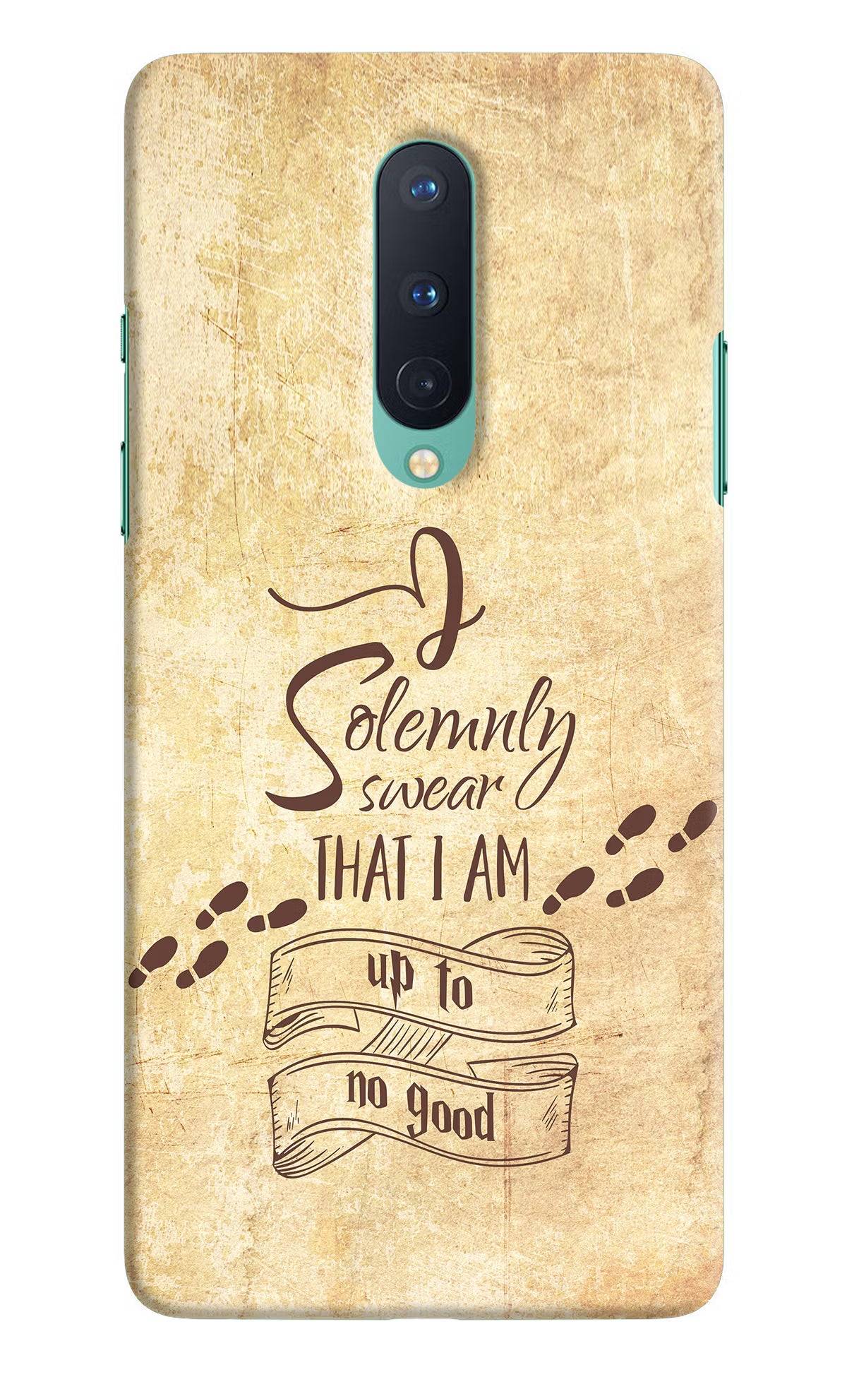 I Solemnly swear that i up to no good Oneplus 8 Hard Case Back Cover by Casekaro