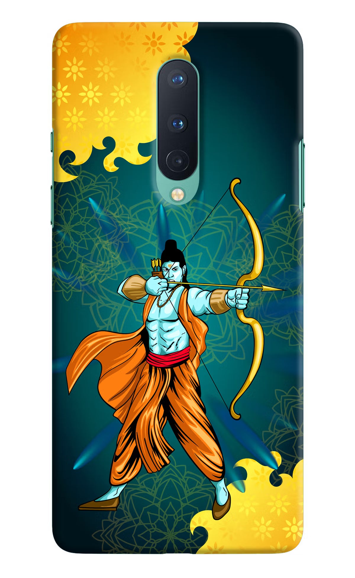 Lord Ram - 6 Oneplus 8 Hard Case Back Cover by Casekaro