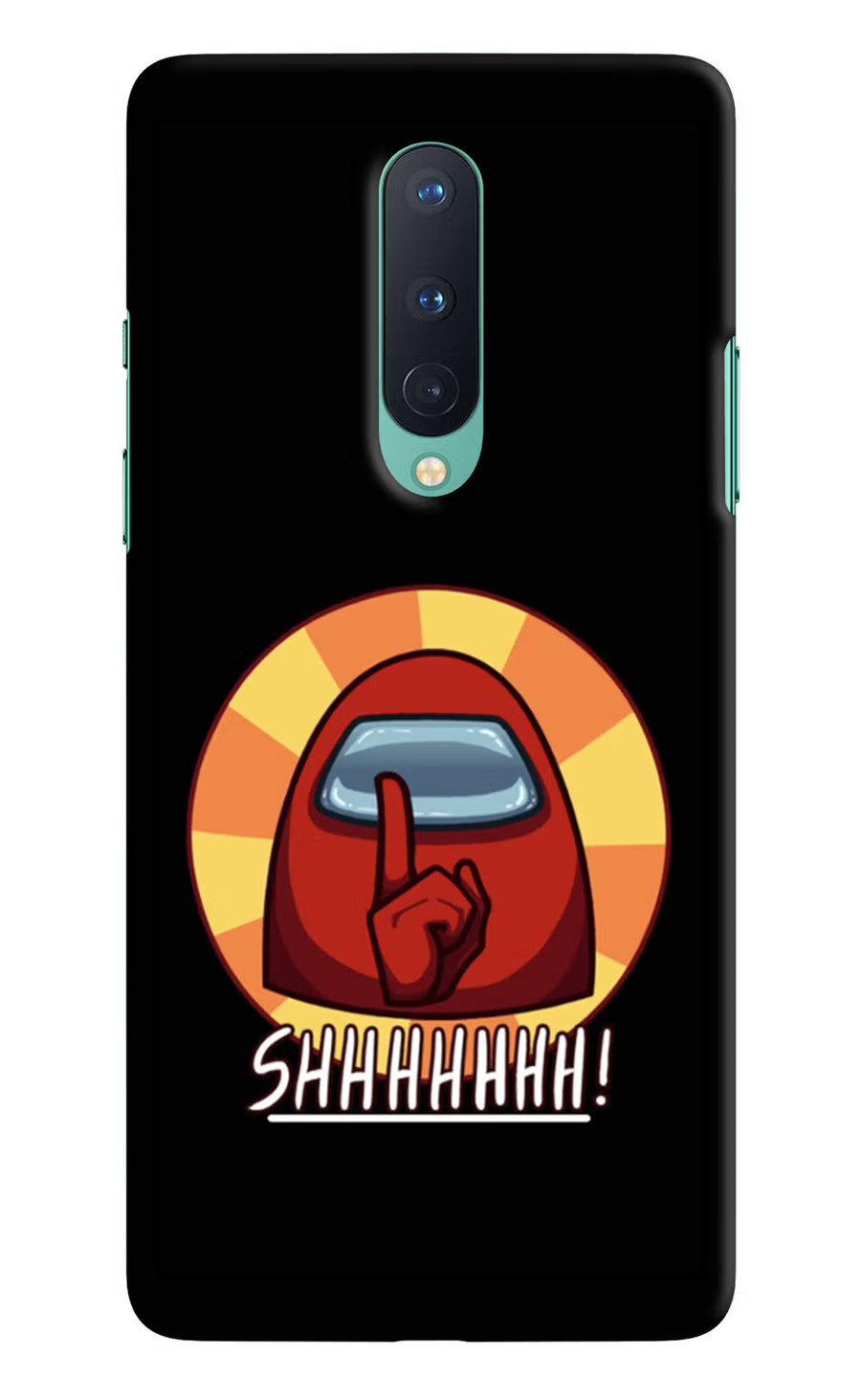 Among Us Shhh! Oneplus 8 Back Cover, Hard case