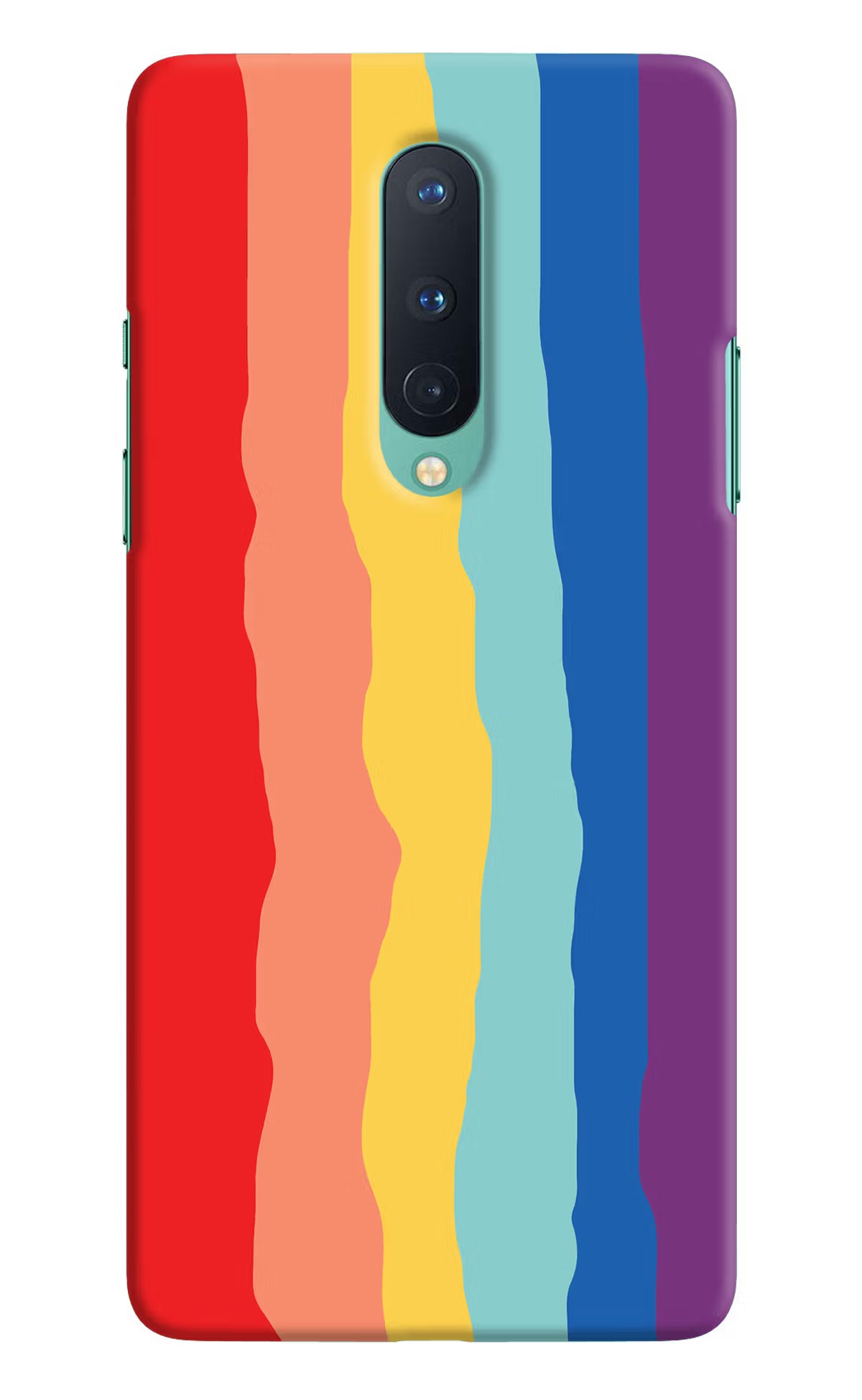 Rainbow Oneplus 8 Hard Case Back Cover by Casekaro