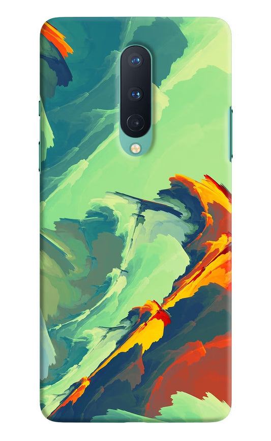 Paint Art Oneplus 8 Hard Case Back Cover by Casekaro