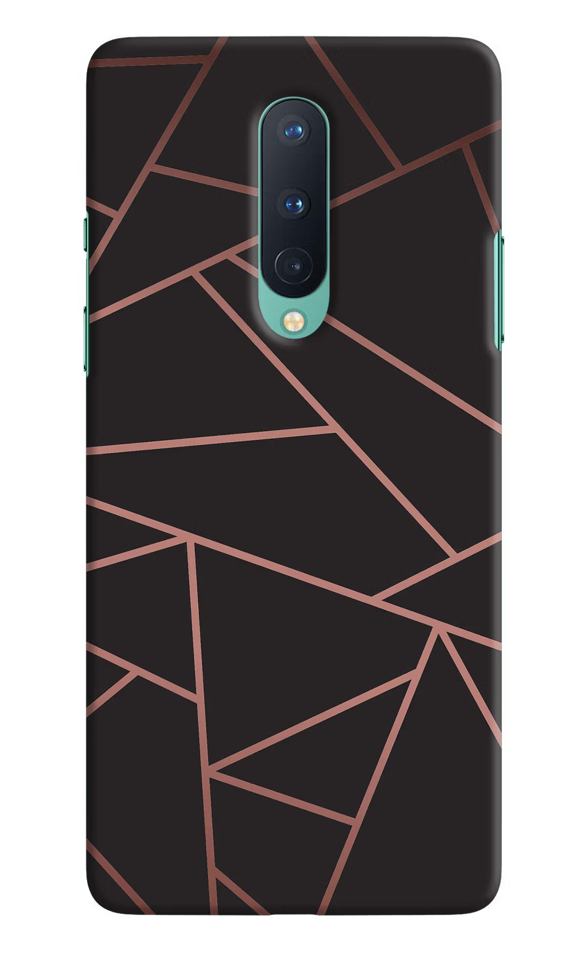 Geometric Pattern Oneplus 8 Hard Case Back Cover by Casekaro