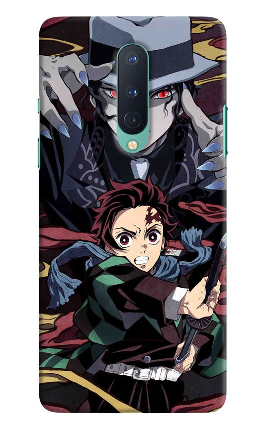 Demon Slayer Oneplus 8 Hard Case Back Cover by Casekaro