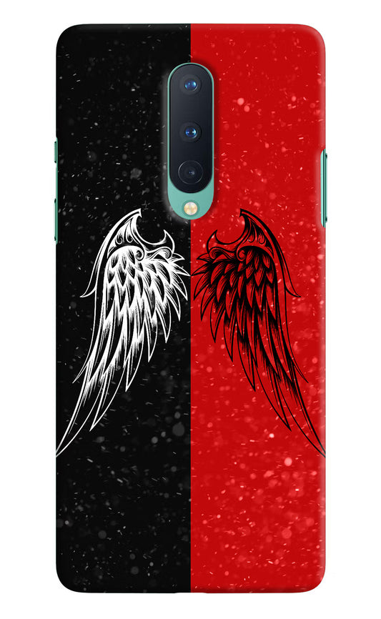Wings Oneplus 8 Hard Case Back Cover by Casekaro