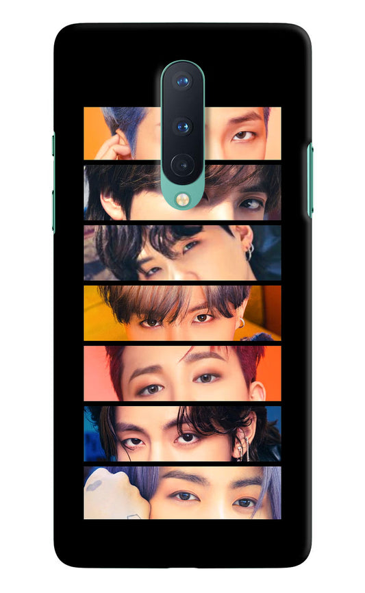 BTS Eyes Oneplus 8 Hard Case Back Cover by Casekaro