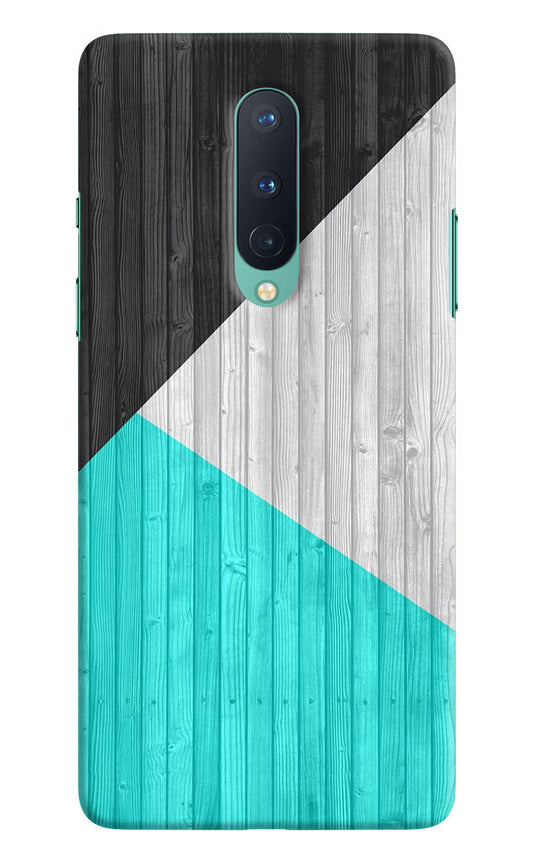 Wooden Abstract Oneplus 8 Hard Case Back Cover by Casekaro