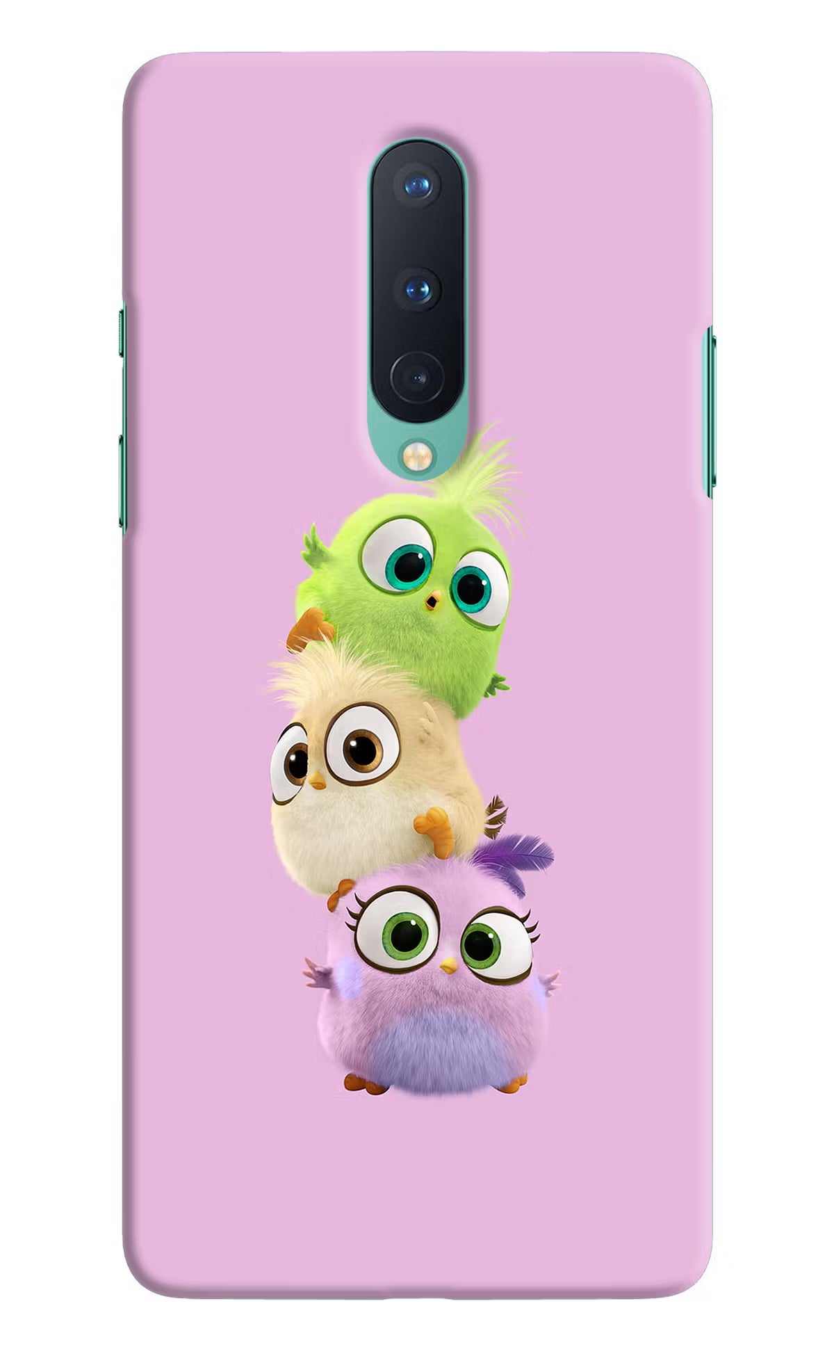 Cute Little Birds Oneplus 8 Hard Case Back Cover by Casekaro
