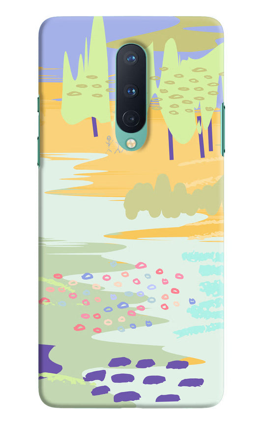 Scenery Oneplus 8 Hard Case Back Cover by Casekaro