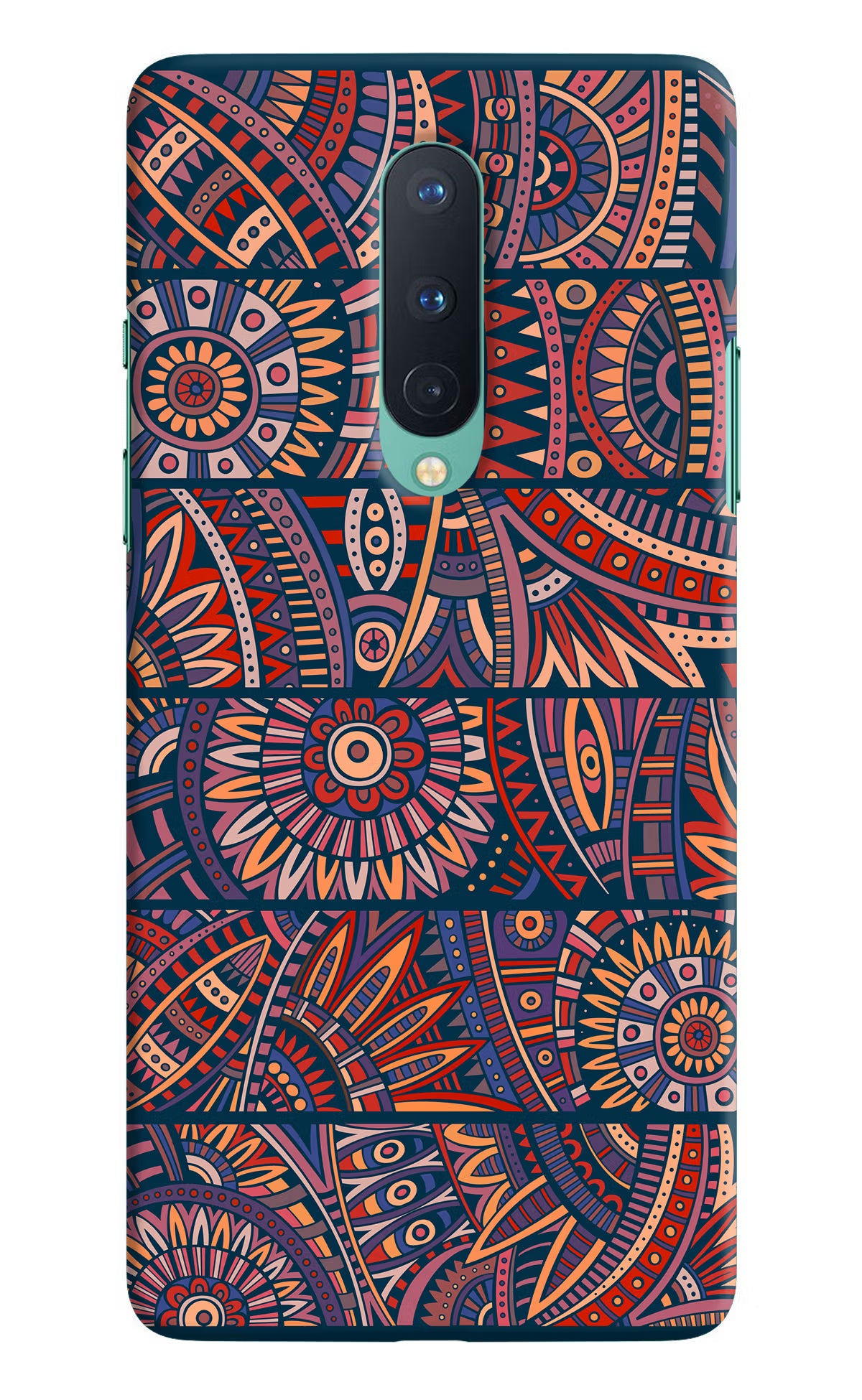 African Culture Design Oneplus 8 Hard Case Back Cover by Casekaro