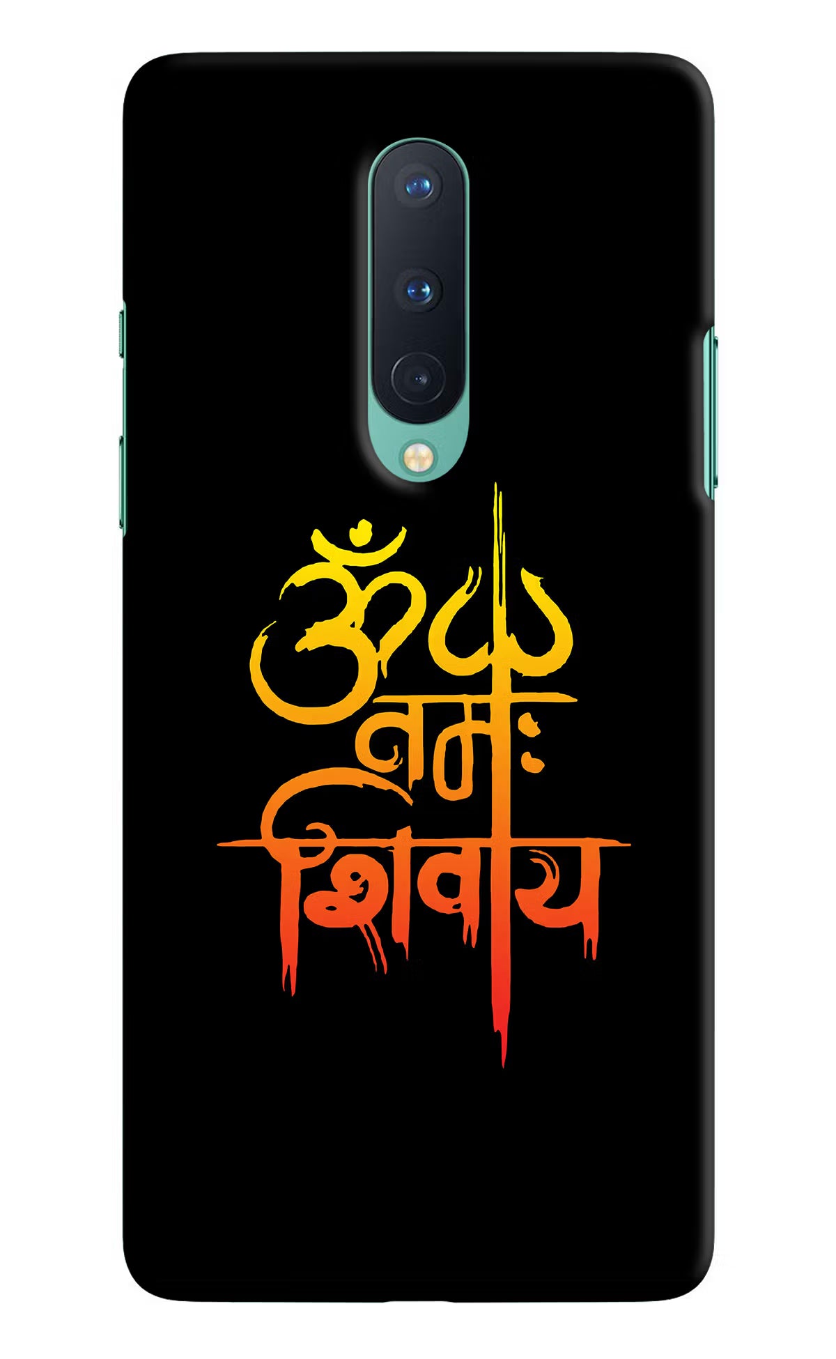 Om Namah Shivay Oneplus 8 Hard Case Back Cover by Casekaro
